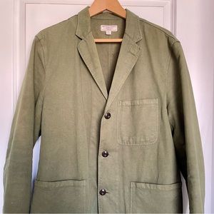 Wallace and Barnes green chore coat